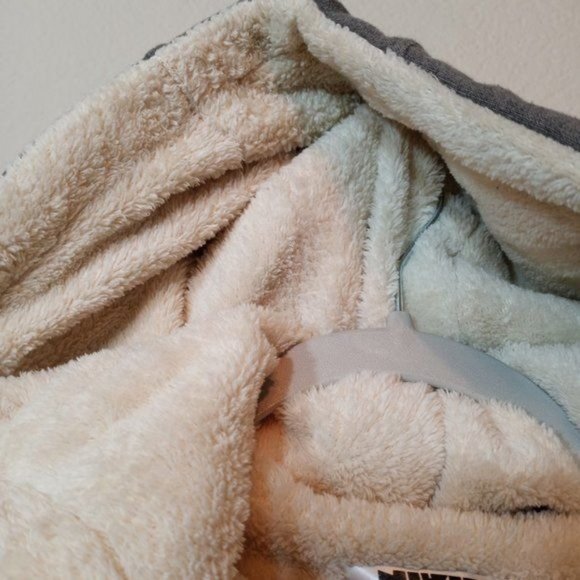 Nikita Snowboarder Street Wear Gray Sherpa Hoodie Jacket S - Picture 9 of 12